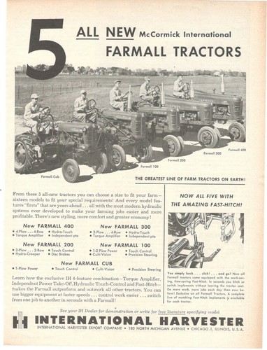 Tractors international 5 - tractors, ih