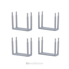 HO Fourches Porte-Grume 1/87 H0 Accessoire Modélisme Train Camion Remorque Wagon