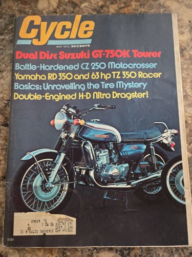 Cycle magazine may 1973 - magazine,