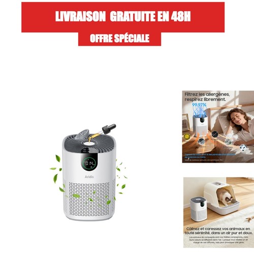 Purificateur air hepa aridis - purificateur,
