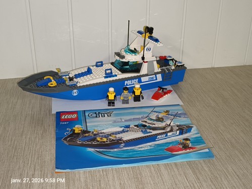 Lego city ref - , bateau