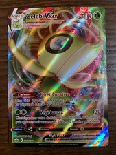 Carte Pokémon Celebi Vmax 008/198 EB06 Epée & Bouclier Règne de Glace FR NEUF