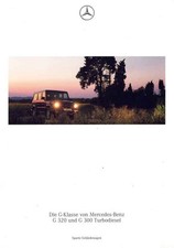 Catalogue Brochure Mercedes G