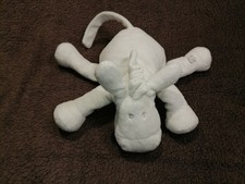 Doudou peluche âne Paco blanc