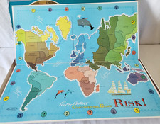 Risk Board Game Parker Brothers Continental Game Vintage 1959/1963