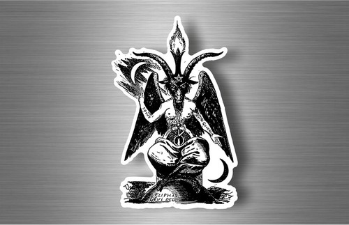 Autocollant sticker baphomet