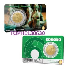 2€ BELGIQUE COMMÉMORATIVE 2025 "LOTERIE NATIONALE" 2 EURO-NEUVE COINCARD BU-FR