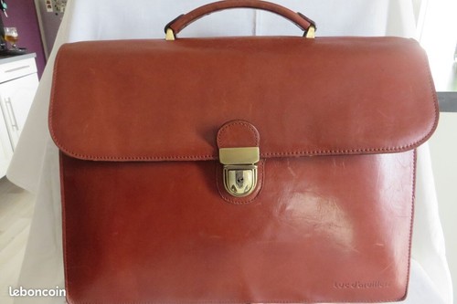 Cartable cuir luc arvillers - cuir,