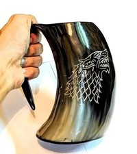 Tasse en corne à boire