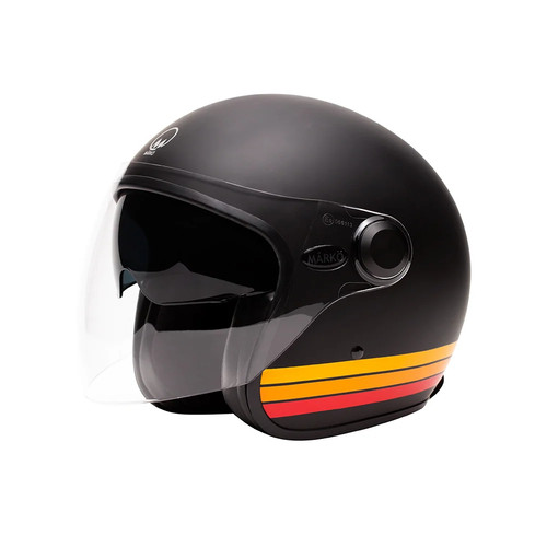 Jet boreal noir mat orange - noir,