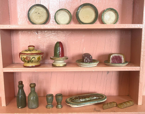 Poupee ancienne epicerie - ancienne,