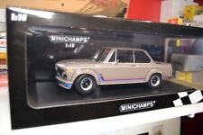 MINICHAMP  1/18   BMW 2002 TURBO 1973 Marron Clair . Ref:155026205.