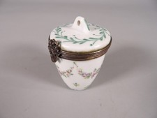 Pilulier ancien en céramique