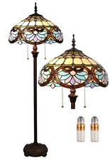 Lampadaire tiffany style - tiffany, 16"