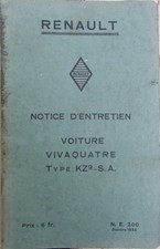 1932 RENAULT  VIVAQUATRE KZ9