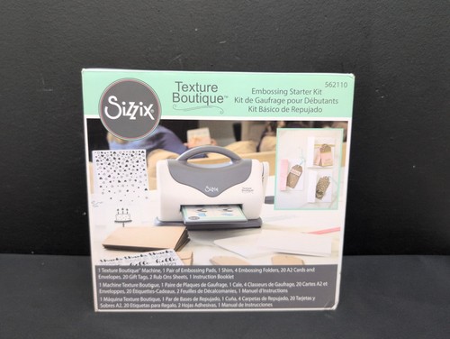 Sizzix texture boutique manual - texture,