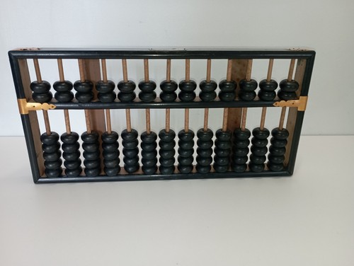 Ancien boulier chinois - ancien,
