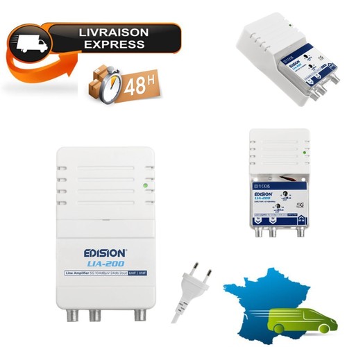 Edision lia 200 amplificateur - edision, lia-200