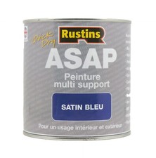 Peinture multi-supports a séchage rapide intérieur / extérieur 1L Bleu