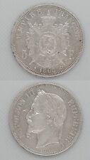 Pièce de 5 Francs en Argent daté de 1868 A