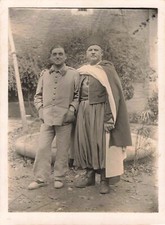 CPA PHOTOGRAPHIE MEDEA ALGERIE S.DARMON MILITAIRES SPAHI EN BURNOUS?