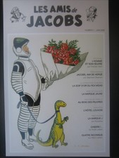 Amis de Jacobs Carte Postale