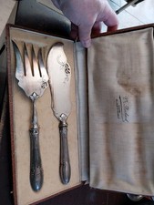 COUVERTS ARGENT ANCIEN SERVICE