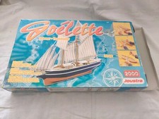 Goélette Bois Maquette 30cm Joustra 2000 En Boîte Manque Manuel Sinon Complet