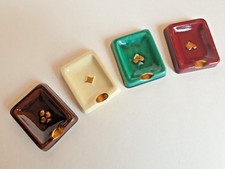 CENDRIERS Vintage - CARTES - PIQUE CARREAU CŒUR TREFFLE CAB C.A.B