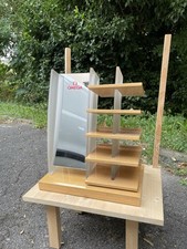 Omega watch stand PLV display advertising Boutique Merchandising Miror Miroir