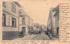 France - REICHSHOFFEN (67) Rue principale - Magasin A. Nagel, éditeur de la cart