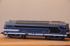 Lima BB 67001 SNCF Epoque IV Echelle HO Locomotive Diesel - Bleue/Blanche...