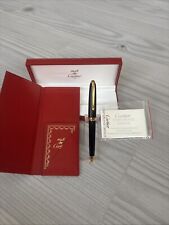 CARTIER BALLPOINT STYLO BILLE LOUIS COMPOSITE NOIRE BLACK ST170026 PRE-OWNED