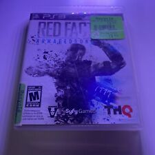 Red Faction Armaged Don  / - Ps3 ( Playstation 3 ) Complete ! Jeux Video