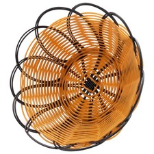 3X(7 Pouces en Plastique Tressé Panier Fruits LéGumes  Porte-Conten1549