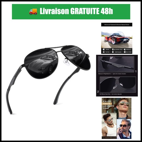 Lunettes soleil homme - lunettes, de