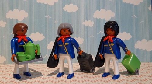 Playmobil flight hostess - playmobil,