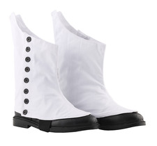 Spats De Kilt Écossais Des Highlands Avec Boutons Blancs Et Noirs