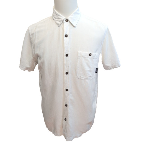 Chemise patagonia blanc 100 - m,