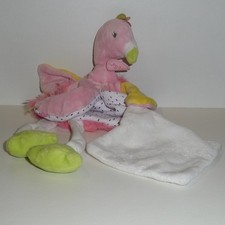 Doudou Flamant rose Babynat Baby Nat'