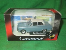 Hongwell Cararama Ford Cortina Mk1  two tone 1/43rd scale diecast VGC boxed