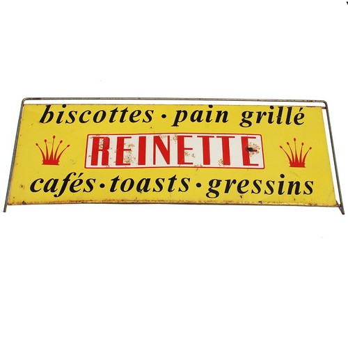 Ancienne plaque publicitaire