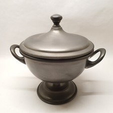 Ancienne Soupière En Étain