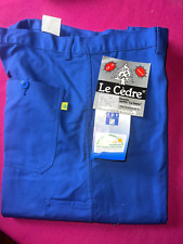 Beautiful blue work pants Le Cèdre Sanfor size 48 ref B3