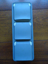 LEGRAND Prise Plexo Gris triple 3 postes  vertical  Neuf