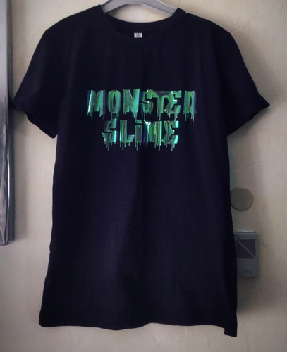 Shirt noir motifs taille - t-shirt, à