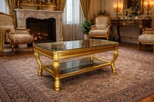 Table basse 124X72 cm bois