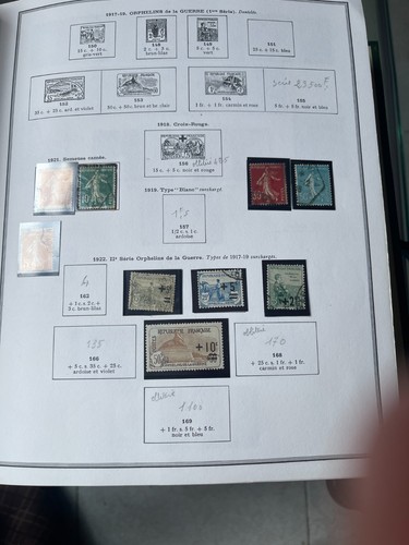 Collection timbres france - collection,
