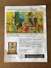 Publicité JAEGER LE-COULTRE