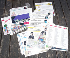 TINTIN FICHES SUR LA